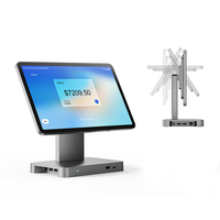 Terminal Punto de Venta con Pantalla de 12 Pulgadas, Sistema de Auto-Pedido para Restaurantes con Base de Carga, Tablet Android con NFC Frontal