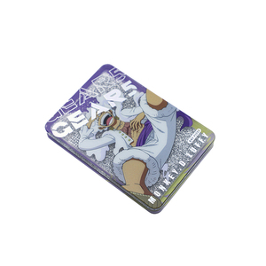 Customized Sizes Styles <b>Plastic</b> Card Collectible Set Cartoon Anime Acrylic Quicksand Plates for Fans - Product Image 4