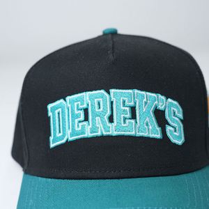 Casquette snapback vintage de qualité supérieure, broderie 3D, 5 panneaux, casquette de baseball, logo personnalisé - Product Image 2