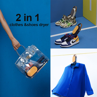 Nouveau sèche-linge de voyage pour la maison mini chaussettes chaussures futon sèche-linge automatique portable cintre électrique pliant