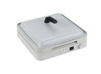 Cuisinière à Induction simple blanche Mini Table cuisinière à Induction électrique Portable de forme carrée