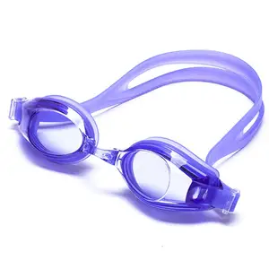 wholesale cheap manufacturer eye protection anti fog uv shield mix color swimming goggles