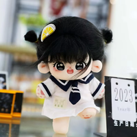Peluche personnalisée en coton doux, mini poupée Kpop Idol, jouet en peluche personnalisable, adorable petite figurine, cadeau délicat et mignon à collectionner