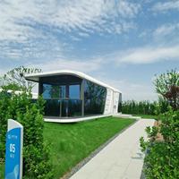 Maison capsule compacte et espace de vie modulaire pour des choix de style de vie écologiques