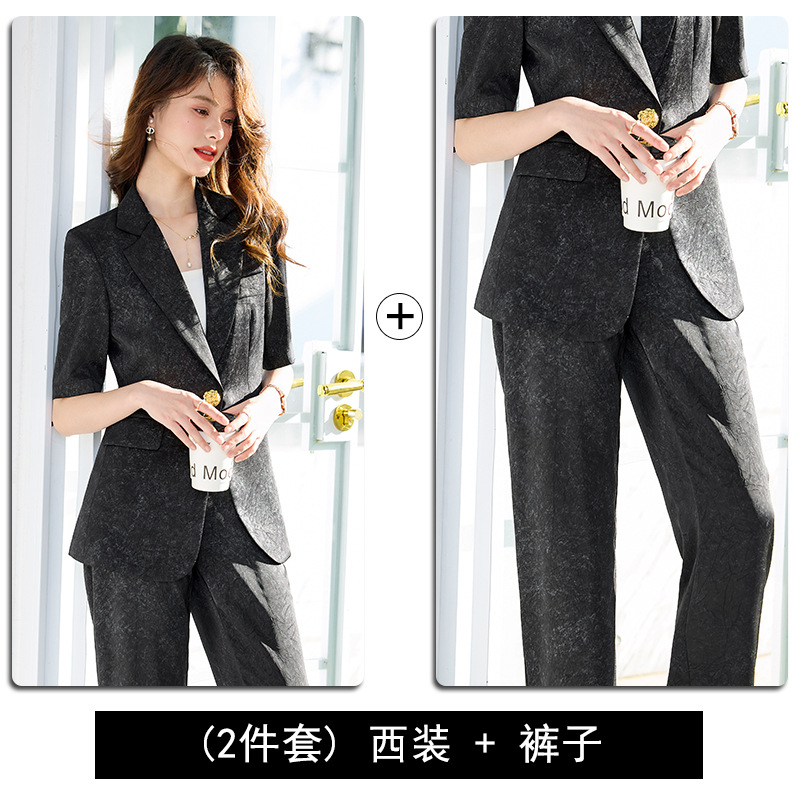 Black suit pants