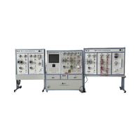 Nuevo Dispositivo de entrenamiento de Control PLC neumático de Metal, equipo didáctico, entrenador de transportador educativo, entrenador de Control PLC neumático