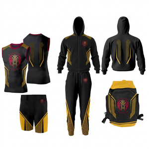 Uniformes de Atletismo Personalizados de Alta Calidad, Transpirables y Cómodos, 100% Poliéster, Unisex para Adultos, Conjuntos para Correr Más Vendidos - Product Image 1