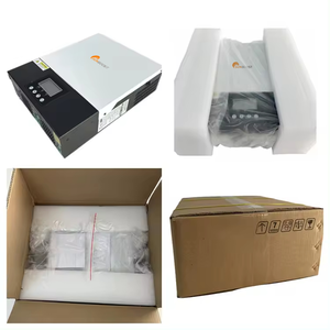 Biến tần năng lượng mặt trời lai Sunboost 3KW, 1.5KW <span class=keywords><strong>On</strong></span>/Off <span class=keywords><strong>Grid</strong></span>, <span class=keywords><strong>3000W</strong></span> MPPT, 12V 24V, không cần pin - Product Image 2