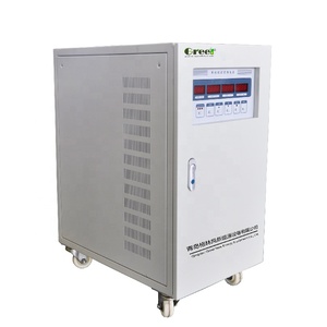 Régulateur de fréquence et de tension SPWM IGBT 750 KVA avec correction de la distorsion de forme d'onde et transformateur isolé - Product Image 2