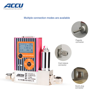 مقياس تدفق كتلي رقمي للغاز، وحدة تحكم حرارية كتالية، مقياس تدفق كتلي للهواء والنيتروجين، سعر الجملة من الشركة المصنعة - Product Image 1