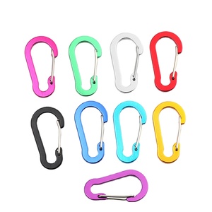 Tùy Chỉnh Nhôm D Vòng Mùa Xuân <span class=keywords><strong>Carabiner</strong></span> Clip Hook Với Logo <span class=keywords><strong>Keychain</strong></span> Nhiệm Vụ Nặng Nề Túi Clip Câu Cá Phụ Kiện <span class=keywords><strong>Mini</strong></span> <span class=keywords><strong>Carabiner</strong></span> - Product Image 5