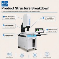 For Automatic Video Measuring Instrument Vision Measuring System High Accuracy 1 Year Warranty Laboratory Testing