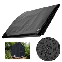 SEGA noir extérieur étanche 1000L IBC fourre-tout pour couvercle de réservoir 210D Style Simple Oxford tissu pour l'arrosage et l'irrigation