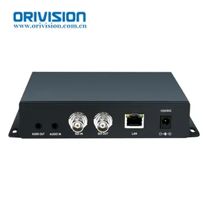 Codificador 1080p60 SDI Streaming SRT RTMP RTSP HD SDI Para Codificador Ethernet IP Para Streaming Ao Vivo