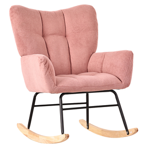 Sillas redondas de dormitorio relajantes individuales de muestra gratis Lazy Bean Bag Finger Lift reclinable Pink <span class=keywords><strong>Rocking</strong></span> Sofa <span class=keywords><strong>Chair</strong></span> - Product Image 6