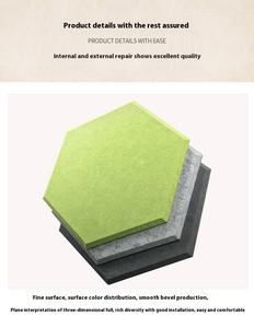 Panneaux insonorisés hexagonaux pour cloisons <span class=keywords><strong>de</strong></span> bureau et salles <span class=keywords><strong>de</strong></span> classe - Product Image 5