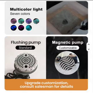 Sillón de Pedicura Profesional de Lujo Moderno para Salón de Uñas, con Masaje y Spa para Pies - Product Image 6