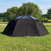 Tente de camping en toile imperméable à l'eau dôme tente de yourte gonflable pour le camping en plein air