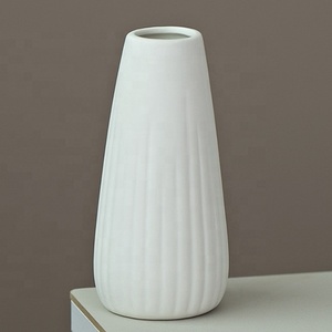 Vente chaude Écologique Simple Blanc En Céramique Bourgeon <span class=keywords><strong>Vase</strong></span> DIY Peint Graffiti Famille Petit <span class=keywords><strong>Vase</strong></span> Fleur Séchée Décor <span class=keywords><strong>Porcelaine</strong></span> <span class=keywords><strong>Vase</strong></span> - Product Image 4