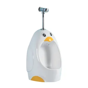 KD-K003U Noble Hotel prodotti per il bagno bambini ceramica bianco pinguino urina ciotola asilo WC camera ragazzi appeso a parete Mini orinatoio