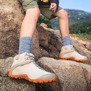 Chaussures de randonnée légères pour l'extérieur, résistantes à l'usure, respirantes, imperméables, camouflage, unisexes, bottes de randonnée en montagne - Product Image 6