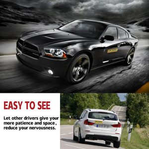 แม่เหล็กติดรถยนต์แบบกำหนดเอง Hubao MOQ ต่ำ ใช้ซ้ำได้ ทนทานต่อสภาพอากาศ สติกเกอร์ตกแต่ง พิมพ์ดิจิทัล ตัดตามรูป สะท้อนแสง ติดกันชนรถยนต์ - Product Image 5