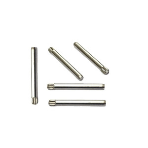 <span class=keywords><strong>Goupille</strong></span> cylindrique moletée en acier inoxydable sur mesure - Simple rainure pour jouets et mécanismes - Product Image 5