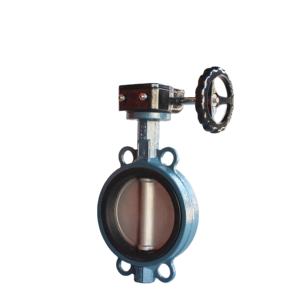 DN40-DN1200 de vanne papillon de gaufrette de disque de bronze d'aluminium de RO de bâti interne pour le dessalement marin/eau de mer - Product Image 2