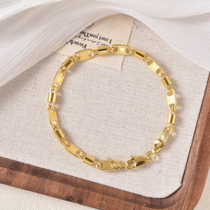 delicate streamlined robust layered polished vintage timeless compact premium unisex <b>copper</b> luxe couples women <b>bracelet</b> - Product Image 3