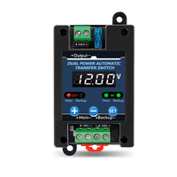 Alimentation électrique universelle à double canal DC 5V-40V, interrupteur de transfert automatique à haute vitesse et sans interruption ATS10 10A/15A
