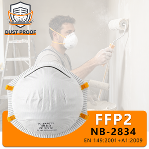 Mascarilla Antipolvo Desechable FFP2 con Certificación CE, Directo de Fábrica, para Renovaciones del Hogar - Product Image 1