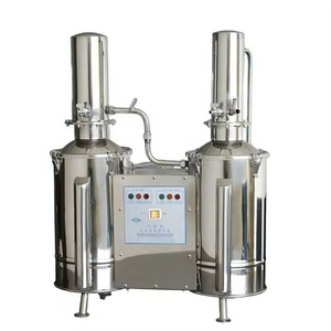 WESTTUNE DZ5C DZ10C DZ20C 5L/10L/20L Distillateur d'eau double en acier inoxydable 304 OEM pour eau distillée - Product Image 2