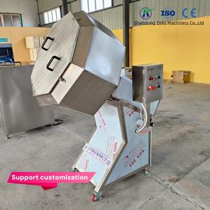 Máquina automática de condimentos <span class=keywords><strong>para</strong></span> aperitivos, nueces de maní, máquina mezcladora de sabor a alimentos de acero inoxidable <span class=keywords><strong>para</strong></span> patatas fritas, aperitivos fritos - Product Image 3