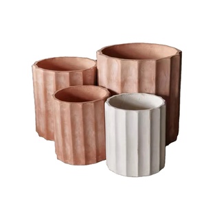 กระถางปลูกต้นไม้หินไฟเบอร์แบบคลาสสิกใช้ในร่ม/กลางแจ้ง - Product Image 2