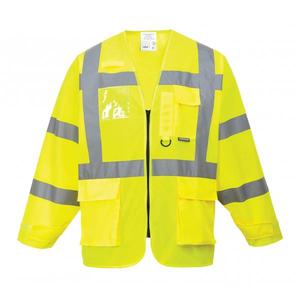 PORTWEST - S475YERXXL Chaqueta amarilla ejecutiva de alta visibilidad-EAN 5036108042937 ROPA DE TRABAJO DE LA HI-VIS - Product Image 1