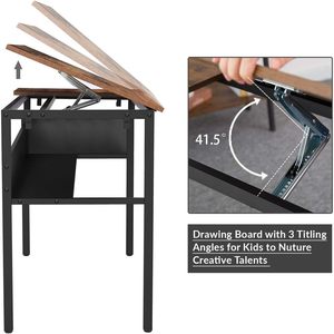 Foreign trade original single-item home <b>computer</b> <b>desk</b>, simple student writing <b>desk</b>, cloth bag storage <b>desk</b>, office furniture - Product Image 2