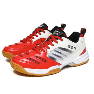 <span class=keywords><strong>Chaussures</strong></span> de tennis de table de <span class=keywords><strong>badminton</strong></span> de grande taille respirantes d'été pour hommes nouvelle version confortable maille de course de tennis - Product Image 6