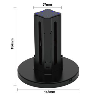 OEM 8 in <span class=keywords><strong>1</strong></span> Dock di ricarica per <span class=keywords><strong>Nintendo</strong></span> <span class=keywords><strong>Switch</strong></span> <span class=keywords><strong>1</strong></span> e <span class=keywords><strong>Switch</strong></span> 2 Joycon Controller di gioco NS2 Dock di ricarica - Product Image 3