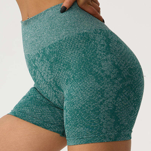 Nuovi Pantaloncini da Palestra XF 2026 per <span class=keywords><strong>Donna</strong></span>, Vita Alta, Effetto Push-Up, Elasticizzati in Quattro Direzioni, Leggings Yoga Senza Cuciture, Vita Elastica per Corsa ed Esercizio - Product Image 2