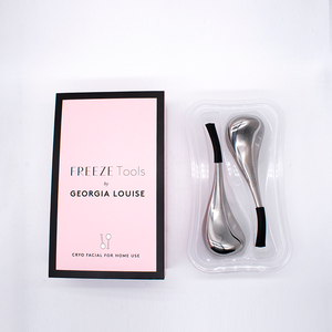 I professionisti della cura della pelle consigliano Cryo Home Facial De-Puffing Cold Tools bacchetta fredda per il <span class=keywords><strong>massaggio</strong></span> stimolante del sistema linfatico - Product Image 5