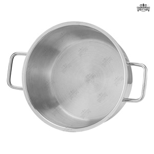 Ensemble de casseroles et poêles de cuisine en acier inoxydable de haute qualité en gros, <span class=keywords><strong>9</strong></span> pièces, ensemble de casseroles à induction, OEM/ODM - Product Image 4