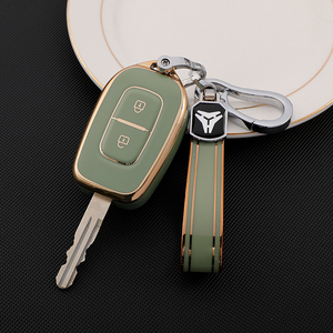 Étui <span class=keywords><strong>de</strong></span> protection souple en TPU pour clé <span class=keywords><strong>de</strong></span> voiture Renault Koleos Kadjar Talisman FLUENCE CAPTUR, avec porte-clés et accessoires - Product Image 5