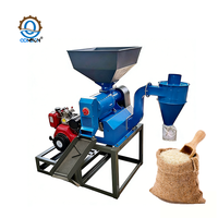 Équipement de traitement du riz haute performance HN QDMECH 600 kg/h, décortiqueuse de céréales compacte, machine à polir le riz, moulin à riz