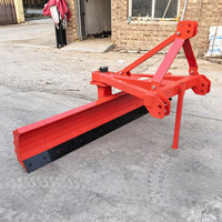 Lame de niveleuse arrière robuste pour tracteur, attelage 3 points, niveleur de terrain multi-angles pour usage agricole 20-50 CV