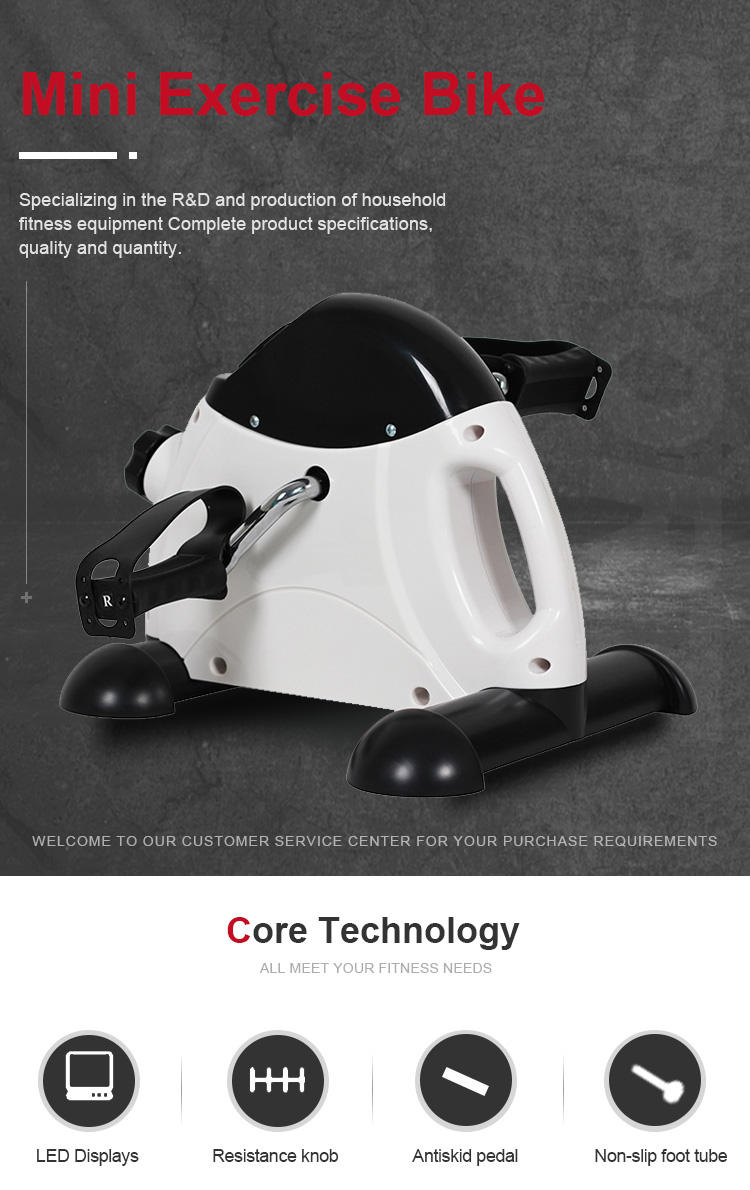 Life Max Fitness Equipment-Mini Exercise Bike Foldable Fitness Cycle for  Home Gym Use or Rehabilitation Purpose