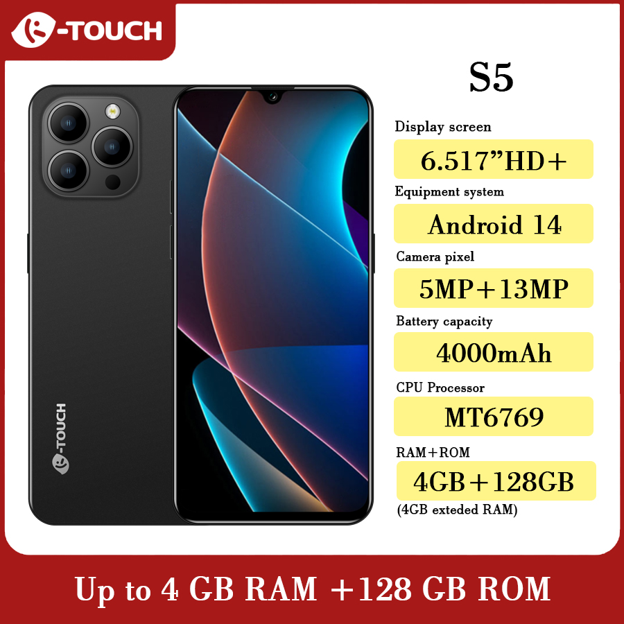 K-touchスマートフォン 128GB 10GB RAM OEM Customizable K Touch Smartphones with Octa-Core CPU, 5G/LTE