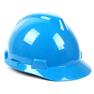 Yüksek kaliteli kask plastik şapka endüstriyel güvenlik MSA v-gard standart kask