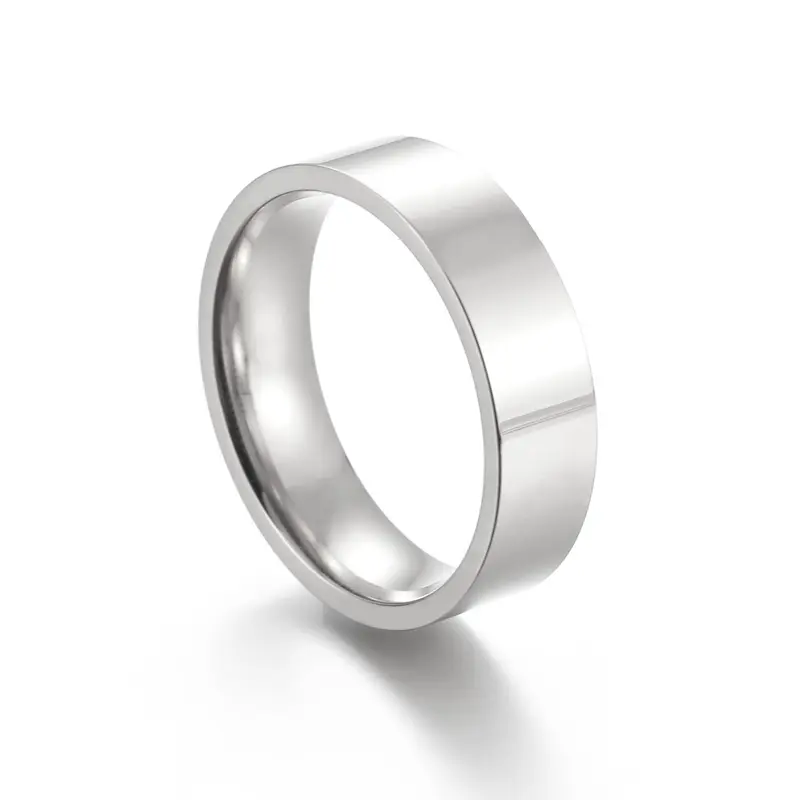 KALEN यूनिसेक्स Minimalist स्वर्ण/रजत/काले स्टेनलेस स्टील खाली आभूषण अंगूठी