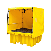 Housse de palette en bâche PVC pliable Cellthermo, écologique, durable, isolée, imperméable, résistante aux UV, avec fermeture éclair