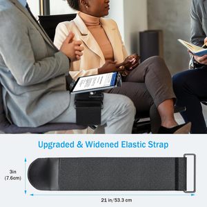 Support de tablette réglable à 360° avec sangle de fixation pour genou, idéal pour iPad Pro de 5 à 13 pouces - Product Image 3